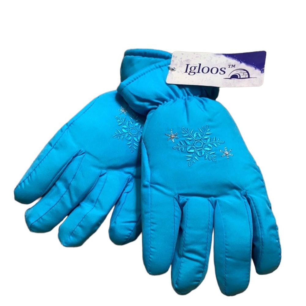 Girls Igloos Ski Gloves S/M NWT